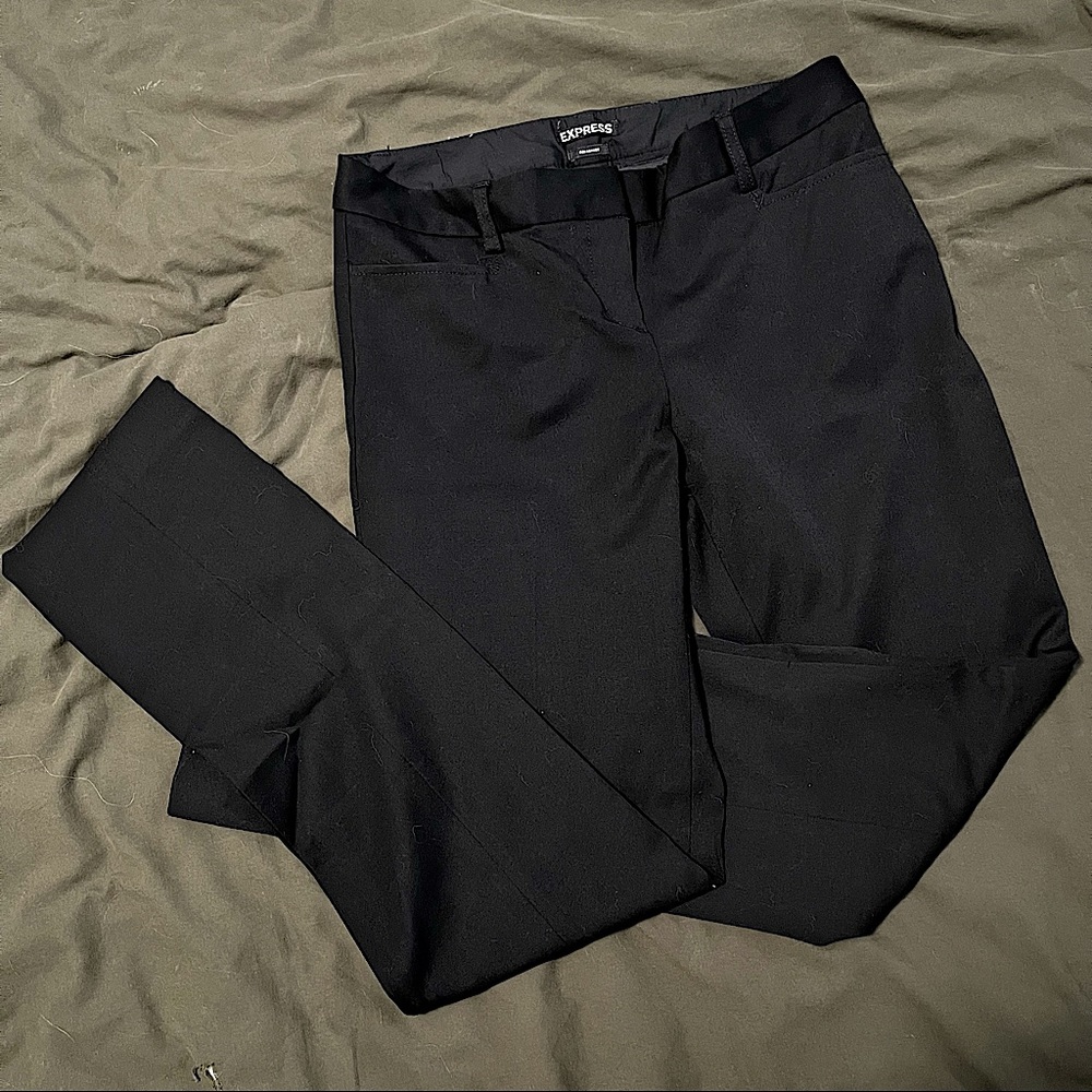 Express Black Slacks | Slim fit dress pants | size 4L